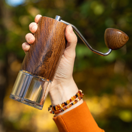 Comandante - Młynek C40 Mk4 Vintage Oak Royal - obrazek 6
