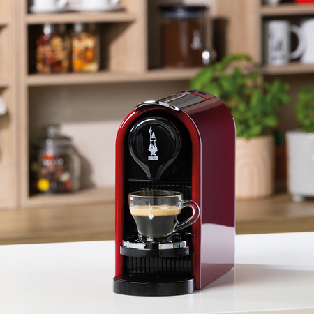 Bialetti - ekspres kapsułkowy Gioia Plus - Czerwony + 48szt kapsułek NAPOLI - obrazek 3