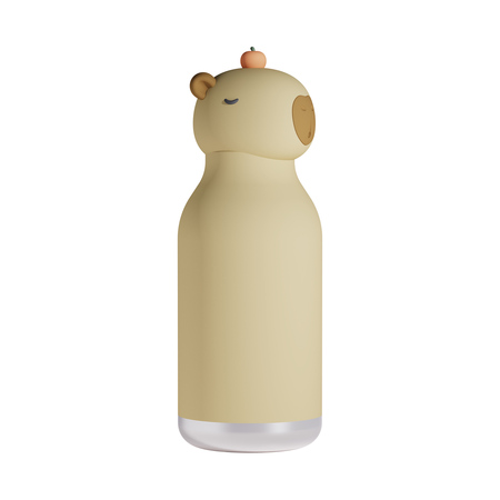 Asobu - Bestie Kapibara - Butelka termiczna ze słomką 460 ml
