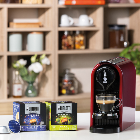 Bialetti - ekspres kapsułkowy Gioia Plus - Czerwony + 48szt kapsułek NAPOLI - obrazek 2