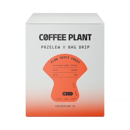 COFFEE PLANT - kawa w saszetkach Flow Juicy Fruit Drip Bag - 10 saszetek 10 g