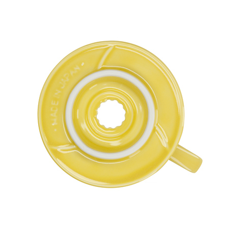 Hario ceramiczny Drip V60-02 Żółty - obrazek 4