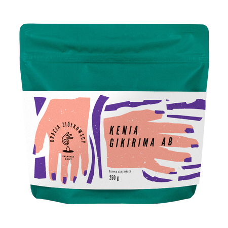 Bracia Ziółkowscy - kawa ziarnista Kenia Gikirima AB Washed Filter 250 g