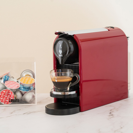 Bialetti - ekspres kapsułkowy Gioia Plus - Czerwony + 48szt kapsułek NAPOLI - obrazek 8