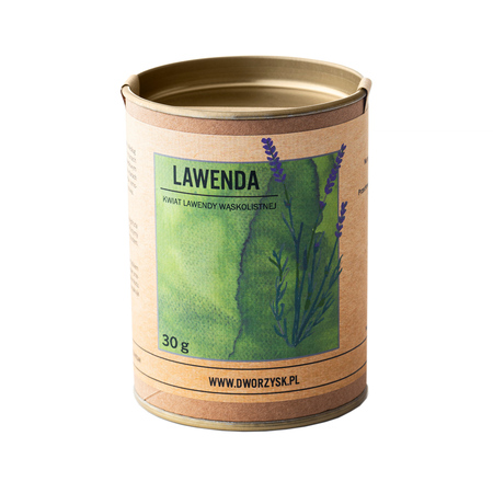 Dworzysk - herbata ziołowa sypana Lawenda 30 g