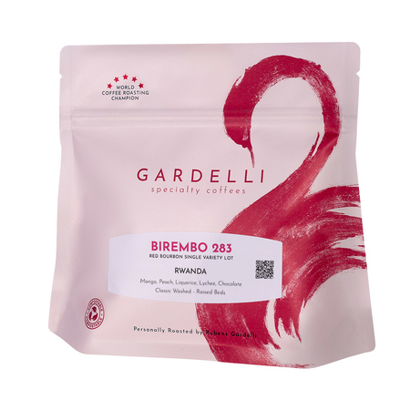 Gardelli Specialty Coffees - kawa ziarnista Rwanda Birembo 283 Washed Omniroast 250 g