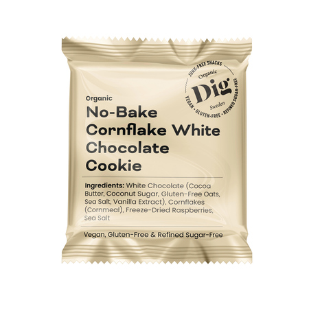 DIG - Baton No-Bake Cornflake White Chocolate Cookie EKO 30 g