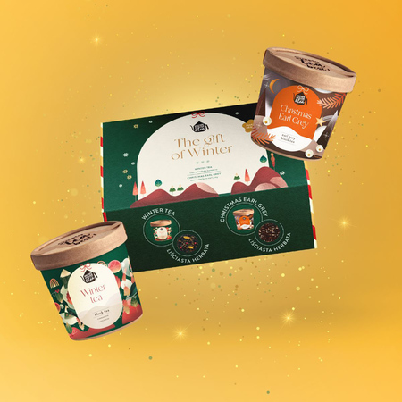 Brown House & Tea - The Gift of Winter - Zestaw dwóch herbat - obrazek 3