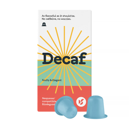 DoubleShot - kawa bezkofeinowa w kapsułkach Decaf - 10 kapsułek