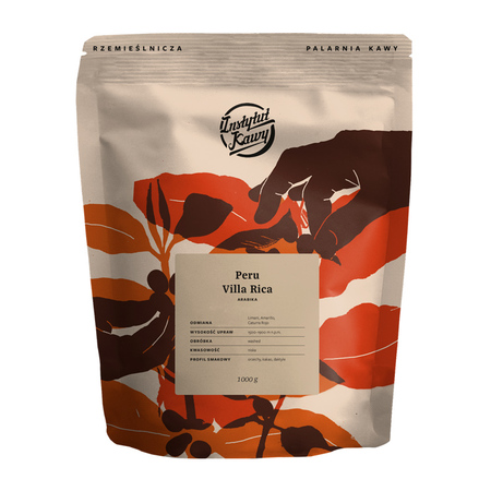 Instytut Kawy - kawa ziarnista Peru Villa Rica Washed Espresso 1 kg