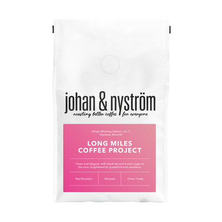 Johan & Nyström - kawa ziarnista Burundi Long Miles Ninga Washed Filter 250 g