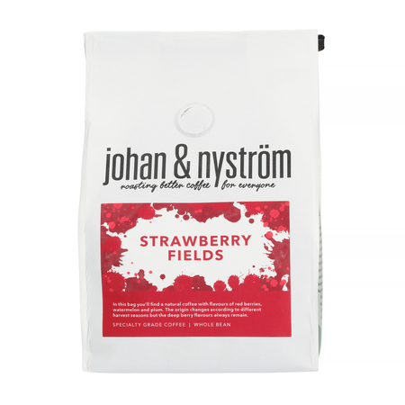 Johan & Nyström - kawa ziarnista Strawberry Fields Filter 250 g