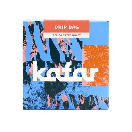 Kafar - kawa w saszetkach Dripbag AFRYKA Filter - 7 saszetek