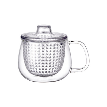KINTO - UNITEA - Kubek z zaparzaczem do herbaty - Przezroczysty 350ml