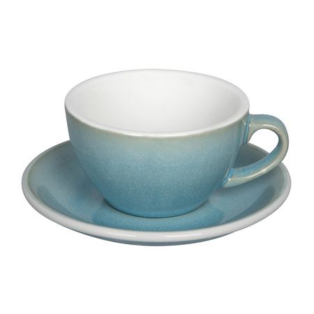 Loveramics Egg - Filiżanka i spodek Cappuccino 200 ml - Ice Blue