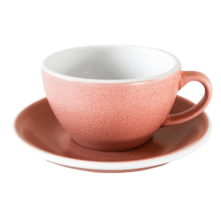 Loveramics Egg - Filiżanka i spodek Cappuccino 250ml - Cinnabar