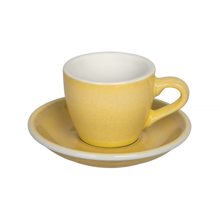 Loveramics Egg - Filiżanka i spodek Espresso 80 ml - Butter Cup
