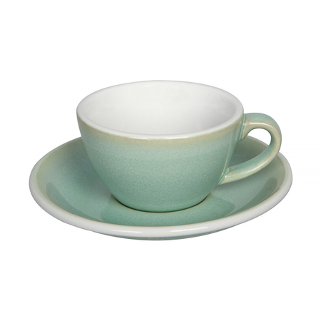 Loveramics Egg - Filiżanka i spodek Flat White 150 ml - Basil