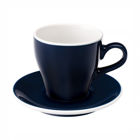 Loveramics Tulip - Filiżanka i spodek Cafe Latte 280 ml - Denim