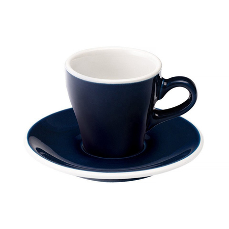 Loveramics Tulip - Filiżanka i spodek Espresso 80 ml - Denim