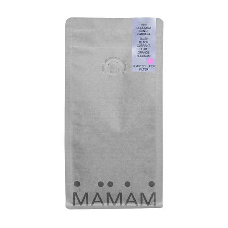 MAMAM - kawa ziarnista Kolumbia Santa Barbara Washed Filter 250 g