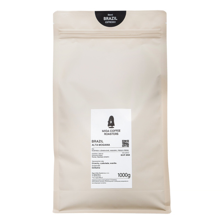 Miga Coffee - kawa ziarnista Brazil Espresso 250 g