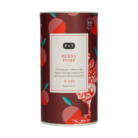 Paper & Tea - herbata ziołowa sypana Berry Pomp puszka EKO 100 g
