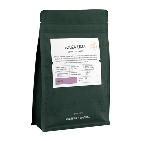 Solberg & Hansen - kawa ziarnista Brazylia Souza Lima Semi Washed Filter 250 g