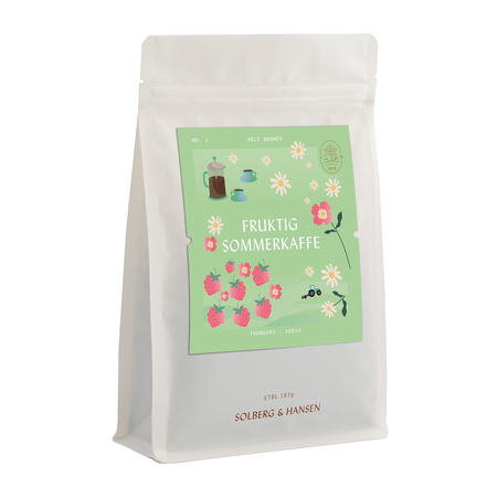 Solberg & Hansen - kawa ziarnista Fruktig Sommerkaffe Kenia Thunguri Washed Filter 250 g