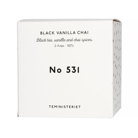 Teministeriet - herbata czarna sypana 531 Black Vanilla Chai opakowanie uzupełniające 100 g