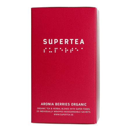 Teministeriet - herbata zielona Supertea Aronia Berries EKO 20 saszetek