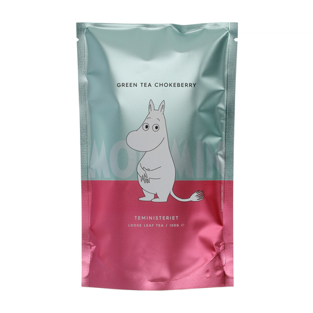 Teministeriet - herbata zielona sypana Moomin Green Tea Chokeberry opakowanie uzupełniające 100 g