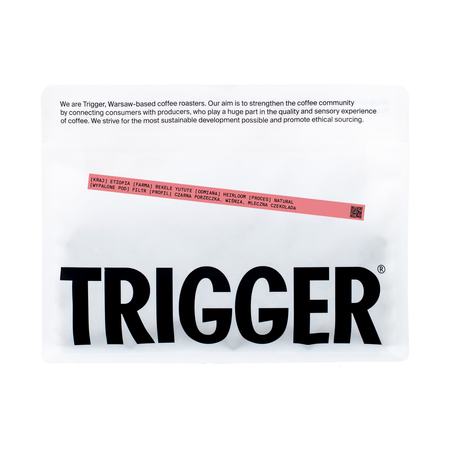 Trigger - kawa ziarnista Etiopia Bekele Yutute Natural Filter 250 g