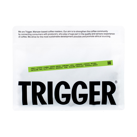 Trigger - kawa ziarnista Etiopia Daniso Horise Natural Filter 250 g