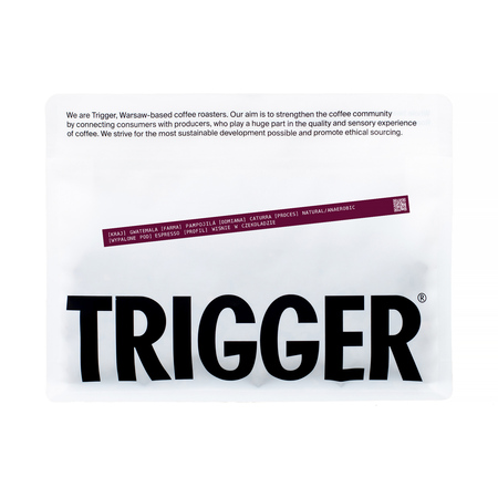Trigger - kawa ziarnista Gwatemala Pampojila Anaerobic Espresso 250 g