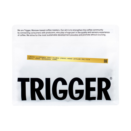 Trigger - kawa ziarnista Limited Kolumbia La Esperanza Filter 250 g