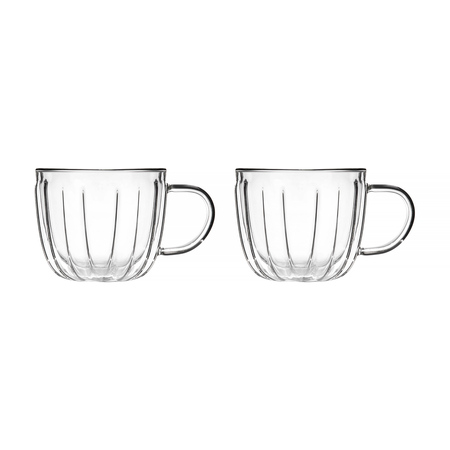 Vialli Design - Zestaw 2 filiżanek z podwójną ścianką 250ml