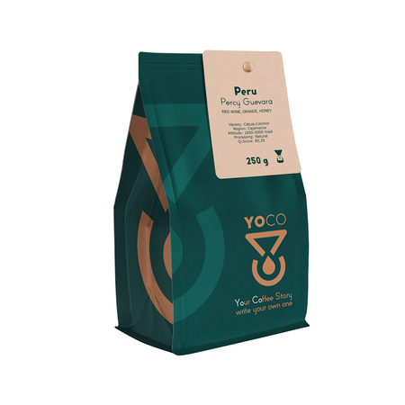 YOCO - kawa ziarnista Peru Percy Guevara Natural Filter 250 g
