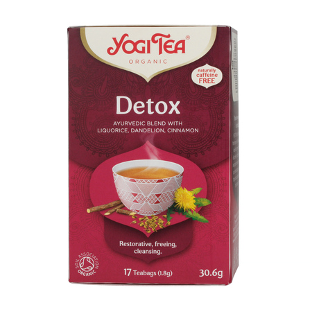 Yogi Tea - herbata ziołowa Detox EKO 17 saszetek