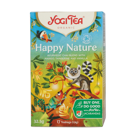 Yogi Tea - herbata ziołowa Happy Nature EKO 17 saszetek