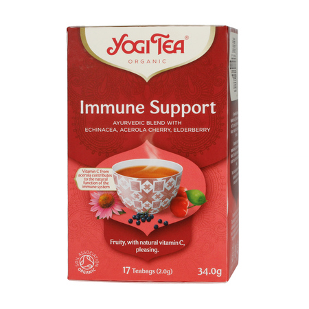 Yogi Tea - herbata ziołowa Immune Support EKO 17 saszetek