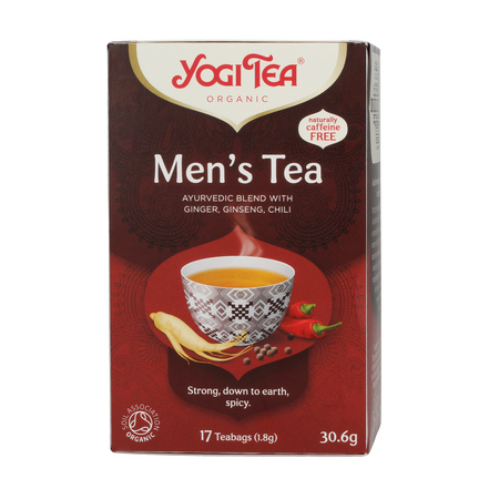 Yogi Tea - herbata ziołowa Men's Tea EKO 17 saszetek
