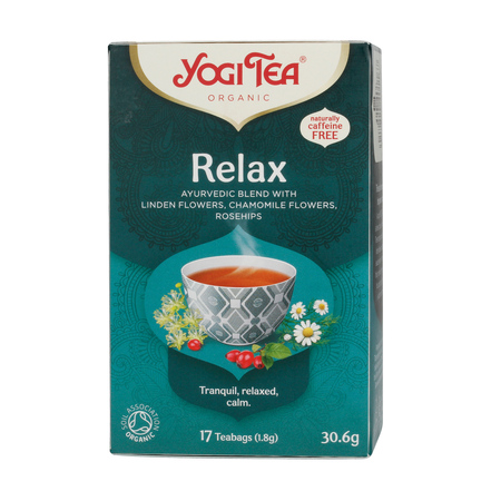 Yogi Tea - herbata ziołowa Relax EKO 17 saszetek