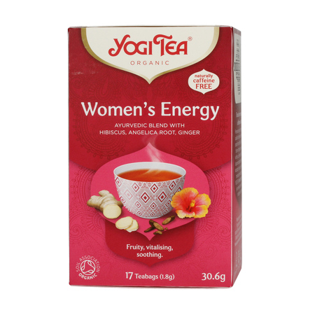 Yogi Tea - herbata ziołowa Women's Energy EKO 17 saszetek