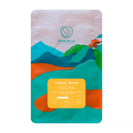 BeMyBean - kawa ziarnista Sunny Brew Blend Filter 1 kg
