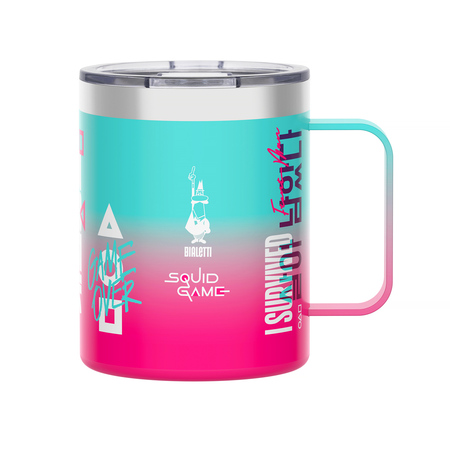 Bialetti - Kubek termiczny z uchwytem Squid Game 420ml