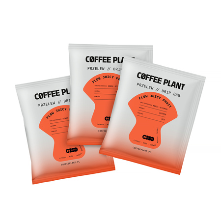 COFFEE PLANT - kawa w saszetkach Flow Juicy Fruit Drip Bag - 10 saszetek 10 g - obrazek 6