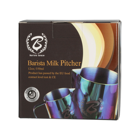 Barista Space - Dzbanek do mleka niebieski / kolorowy 350 ml - obrazek 6