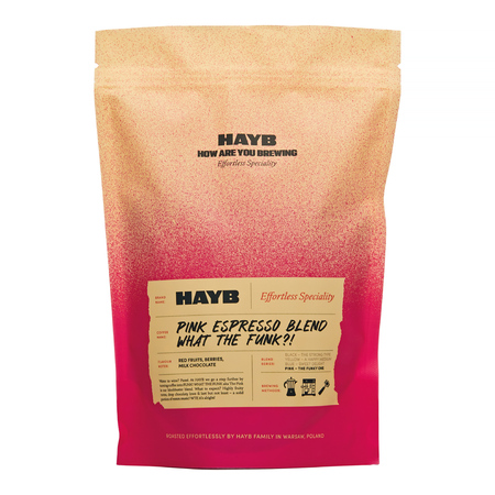 HAYB - kawa ziarnista Pink Espresso Blend - WTF?! Natural 1 kg