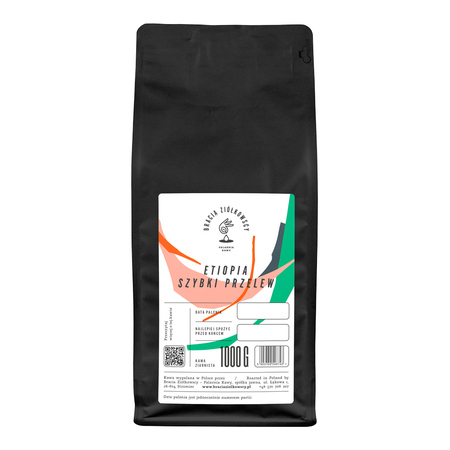 Bracia Ziółkowscy - kawa ziarnista Etiopia Szybki Przelew Filter 1 kg